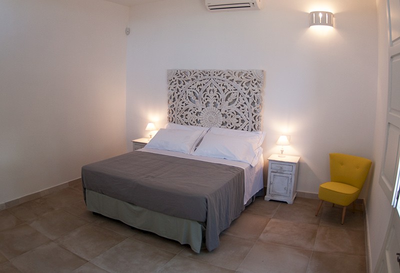 Masseria Lecce camera matrimoniale Melograno